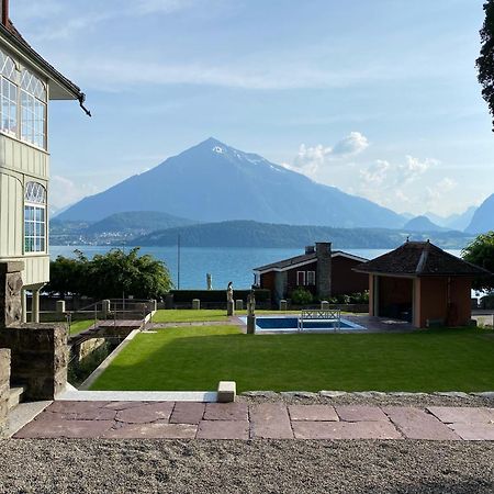 Villa Pochon Gunten Buitenkant foto